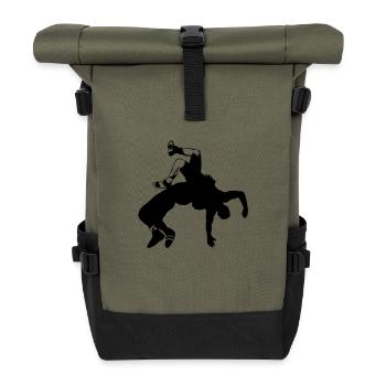 Ringer - Rolltop Rucksack - Olive/Schwarz - Vorne