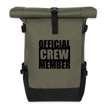 Official Crew Member - Roll Top Backpack - olive/black - Front