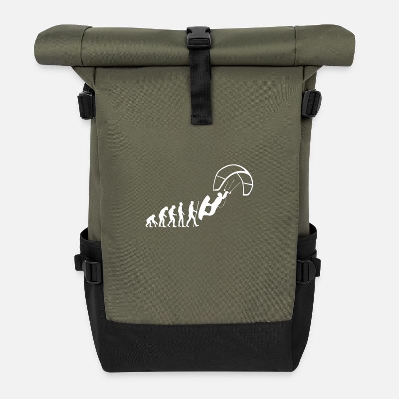 Kite Evolution - Rolltop Rucksack - Olive/Schwarz