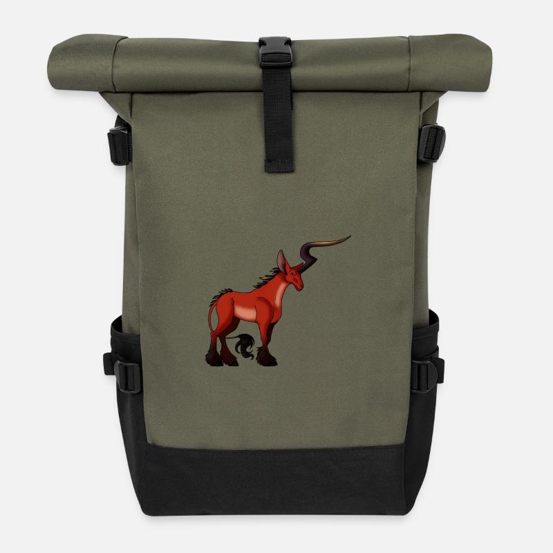 Cornembras - Rolltop Rucksack - Olive/Schwarz
