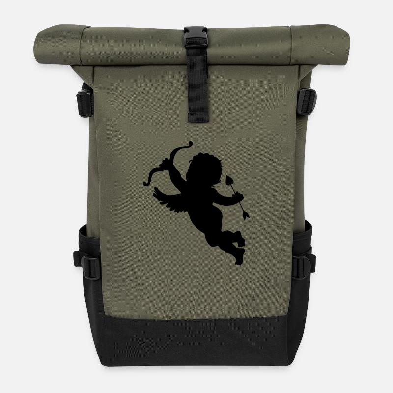 Amor - Rolltop Rucksack - Olive/Schwarz