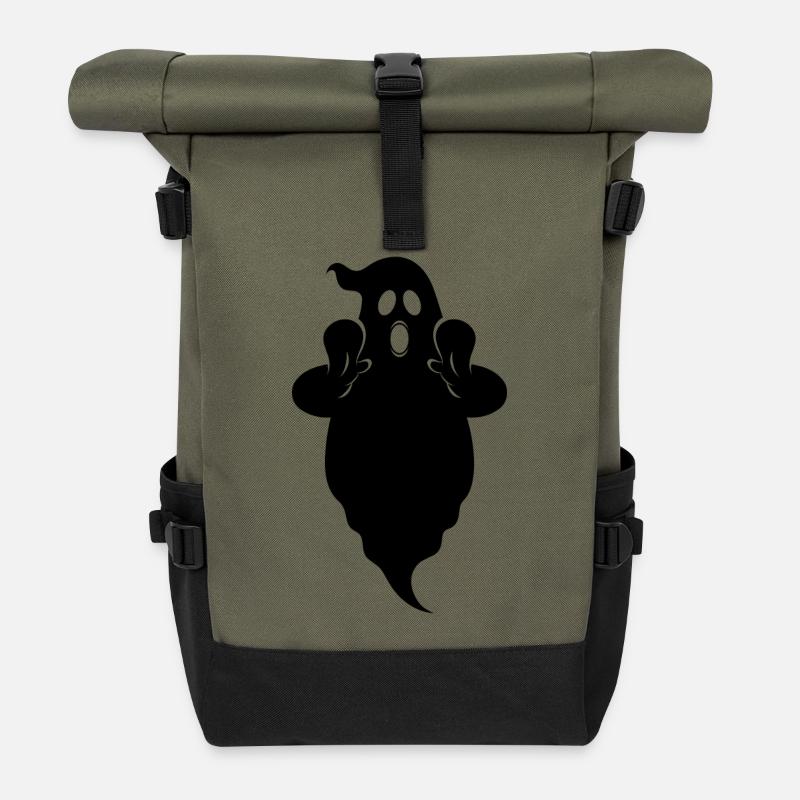 Geist Boo - Rolltop Rucksack - Olive/Schwarz