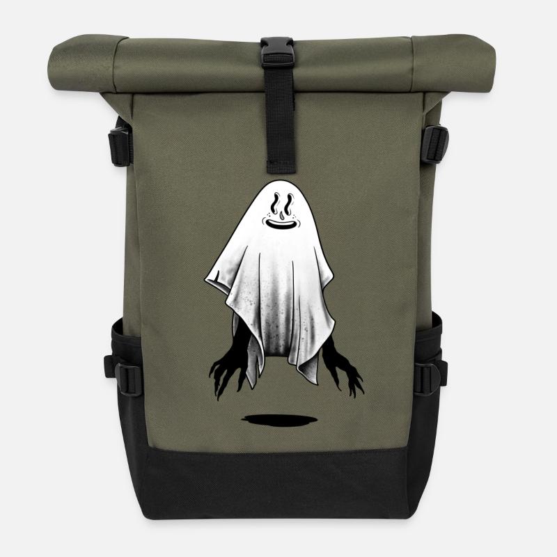 Ghost - Rolltop Rucksack - Olive/Schwarz