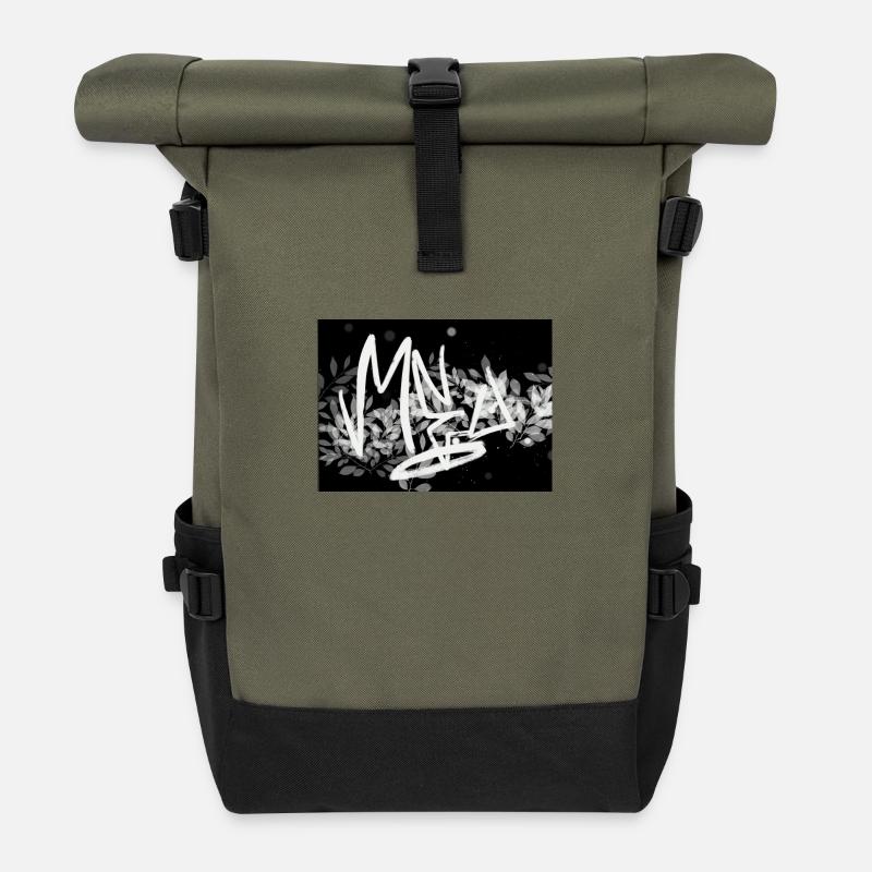 IMG 0936 - Rolltop Rucksack - Olive/Schwarz