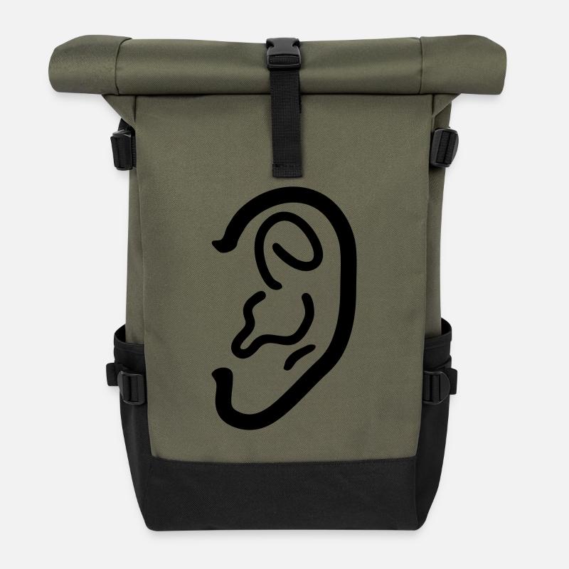 Ohr Line - Rolltop Rucksack - Olive/Schwarz