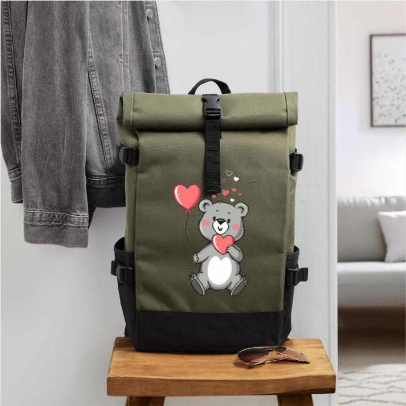 Muttertags Geschenk Mutter Muttertag Geschenkidee  Rolltop Rucksack