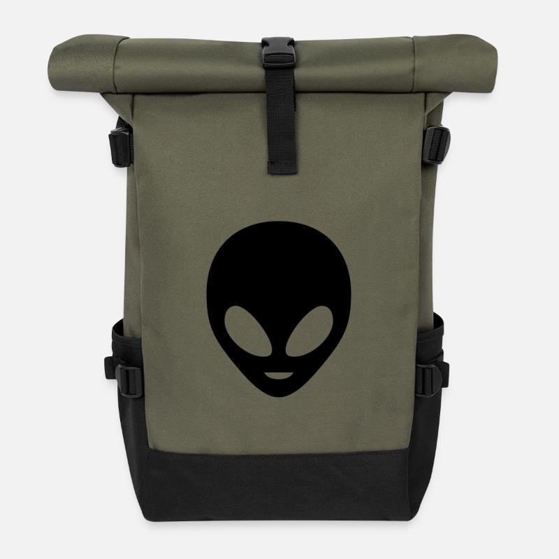 Alien - Rolltop Rucksack - Olive/Schwarz