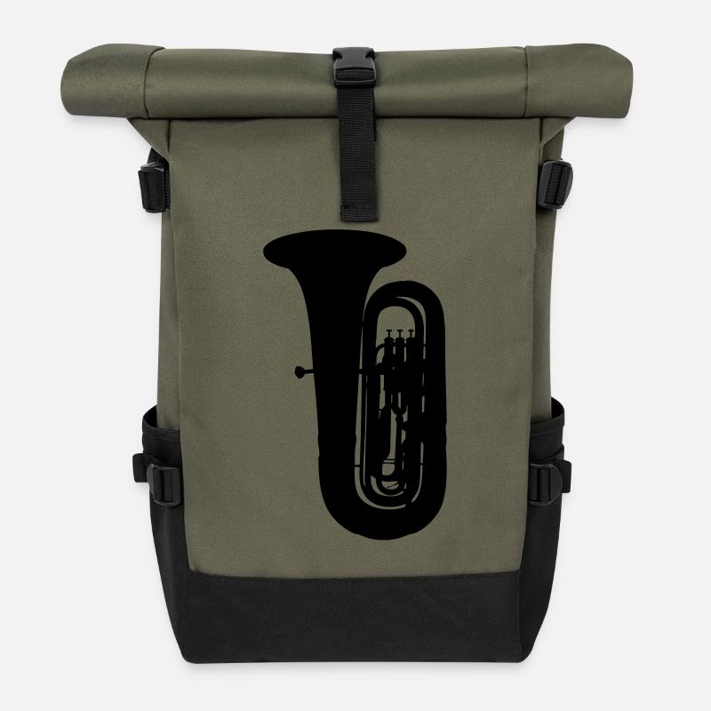 Tuba - Rolltop Rucksack - Olive/Schwarz