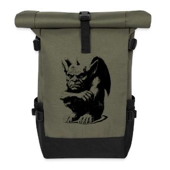 Chimera for light products - Roll Top Backpack - olive/black - Front