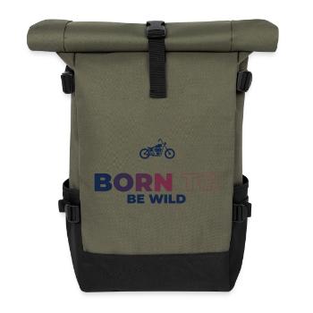 Plaisir de conduite - Sac à dos roll top - olive/noir - Devant