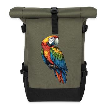 L’ère de l’ara - Sac à dos roll top - olive/noir - Devant