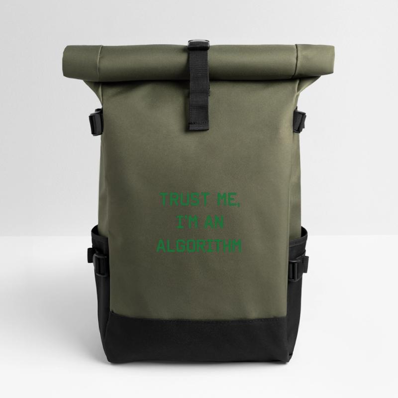Trust me, I’m an Algorithm – Nerd & Programmierer  Rolltop Rucksack