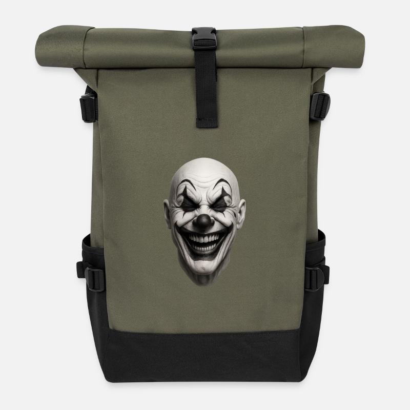 Sot... - Sac à dos roll top - olive/noir