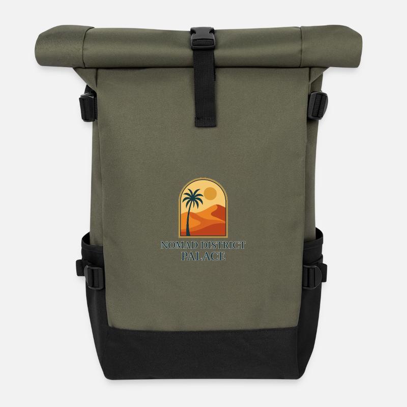 PRN 001 - Rolltop Rucksack - Olive/Schwarz