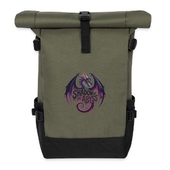 L’Ombre du Dragon de l’Abîme - Sac à dos roll top - olive/noir - Devant