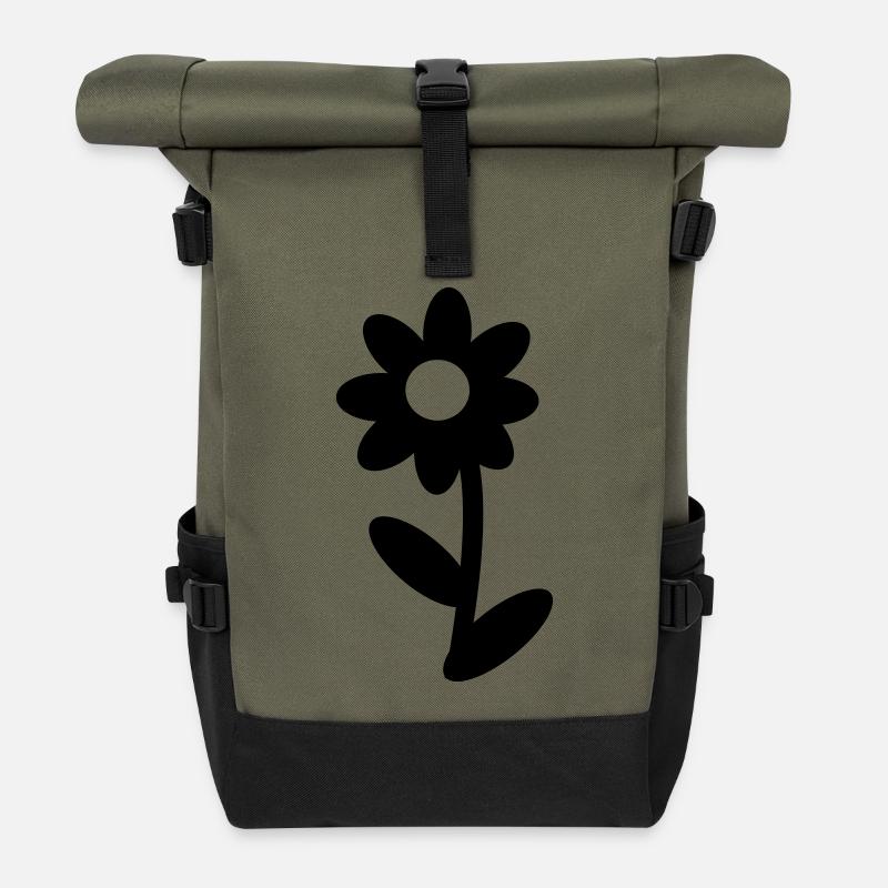 Blume - Rolltop Rucksack - Olive/Schwarz
