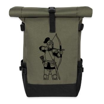 Schütze - Rolltop Rucksack - Olive/Schwarz - Vorne