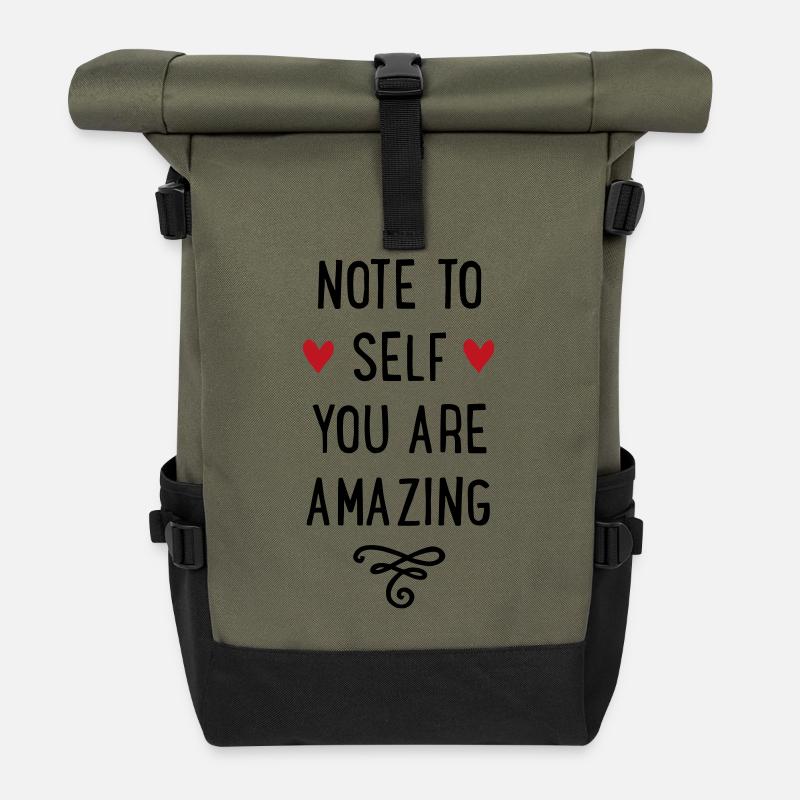 Motivation - Rolltop Rucksack - Olive/Schwarz