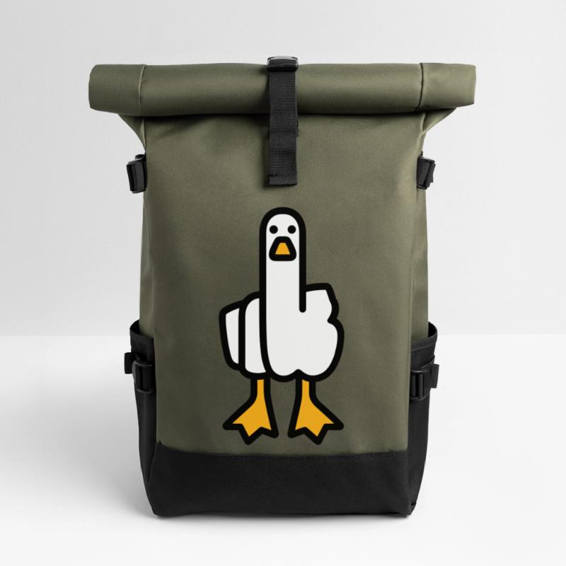 Statement Gans Rolltop Rucksack