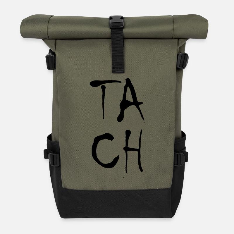 Tach - Rolltop Rucksack - Olive/Schwarz