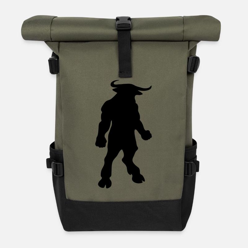 Minotaurus - Rolltop Rucksack - Olive/Schwarz