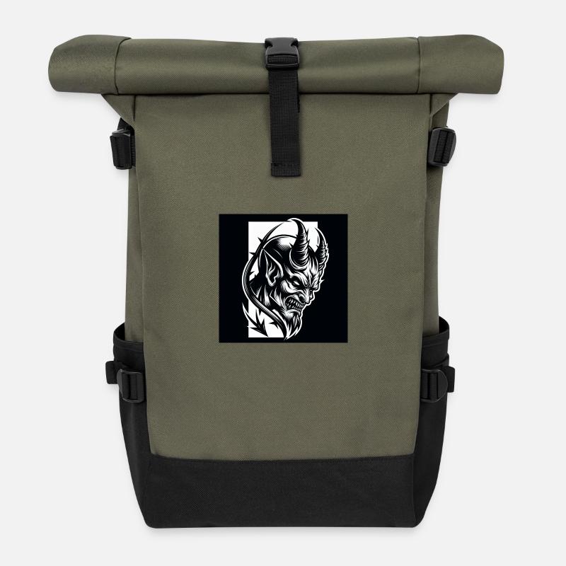 Teufel - Rolltop Rucksack - Olive/Schwarz