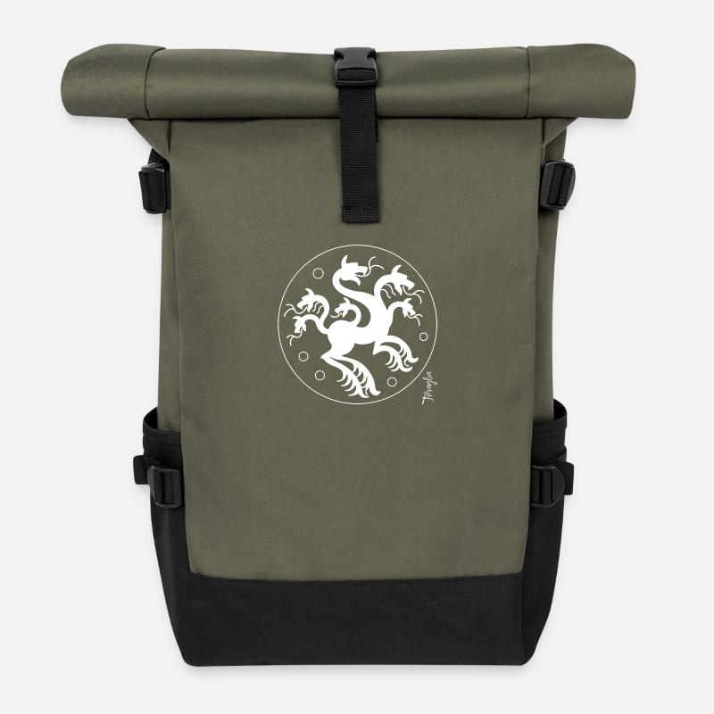 Chimäre - Rolltop Rucksack - Olive/Schwarz