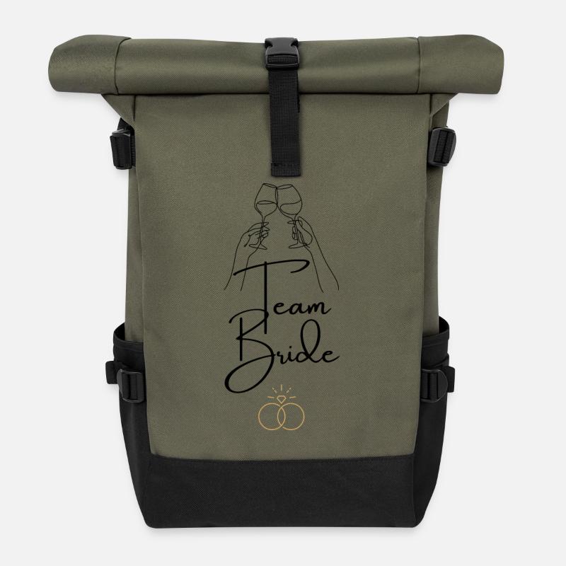 Poltern - Rolltop Rucksack - Olive/Schwarz
