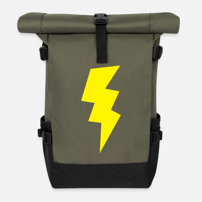 Blitz - Rolltop Rucksack - Olive/Schwarz
