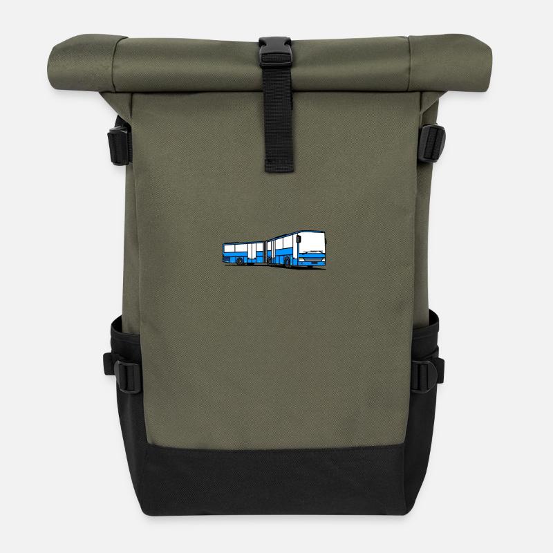 SG 321 UL - Rolltop Rucksack - Olive/Schwarz