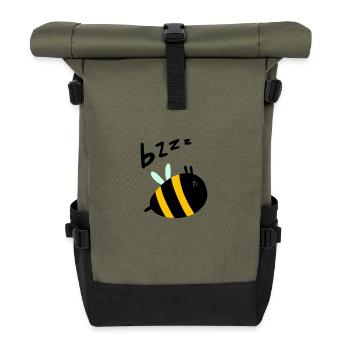Bzzz - Rolltop Rucksack - Olive/Schwarz - Vorne