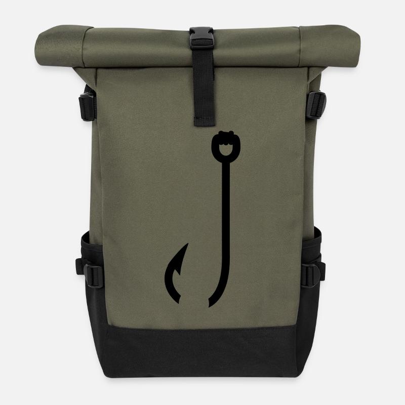 Hook - Rolltop Rucksack - Olive/Schwarz
