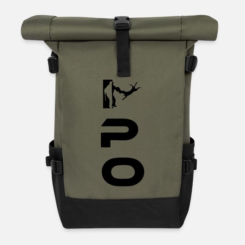 IPO - Rolltop Rucksack - Olive/Schwarz