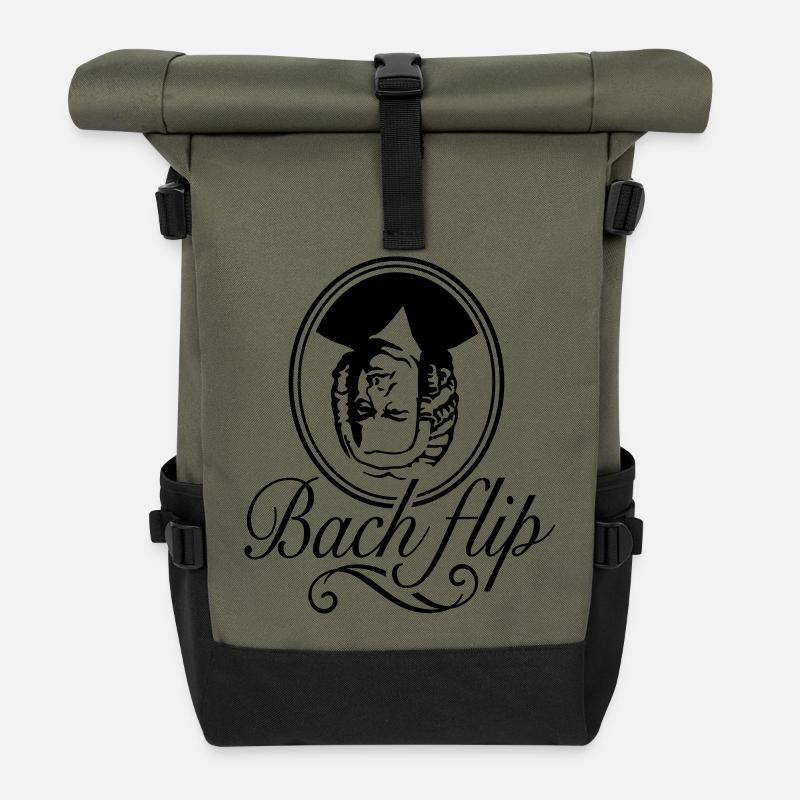 Bach Flip - Rolltop Rucksack - Olive/Schwarz