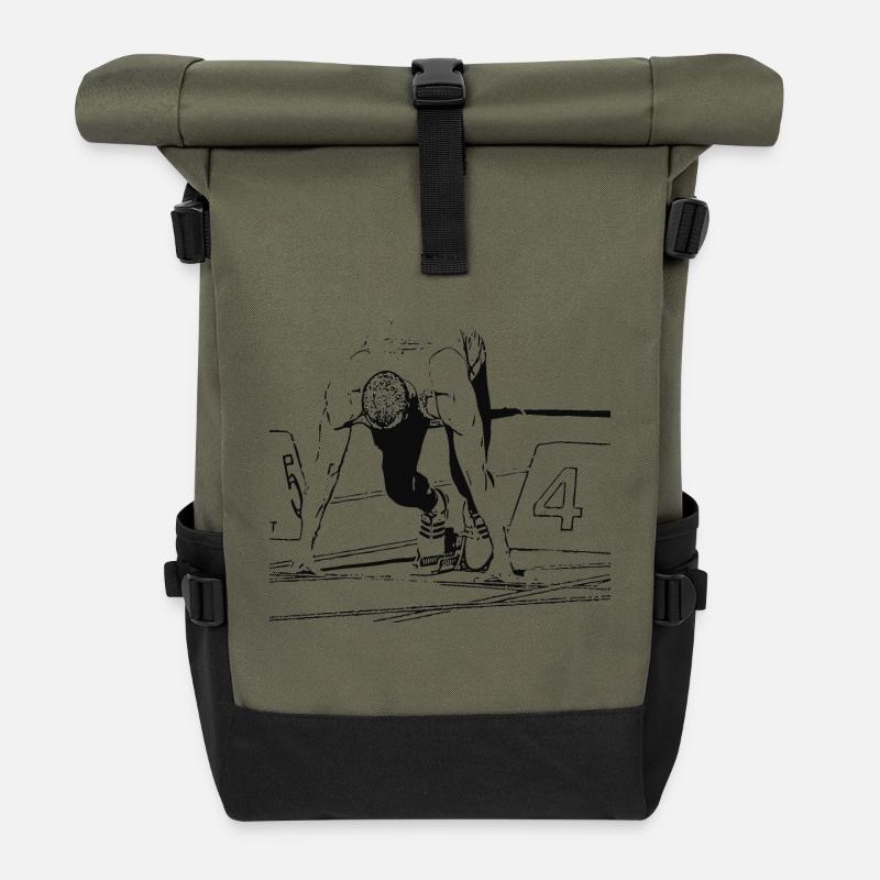 Sprinter - Rolltop Rucksack - Olive/Schwarz