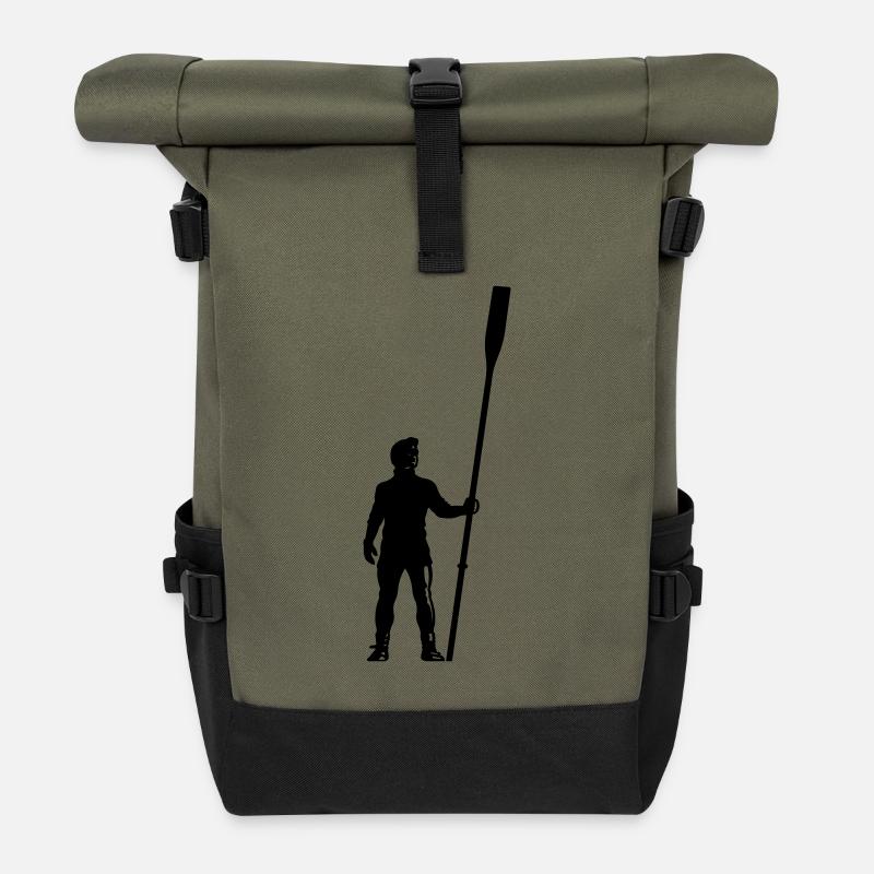 Ruderer - Rolltop Rucksack - Olive/Schwarz