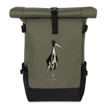 Storch - Rolltop Rucksack - Olive/Schwarz - Vorne