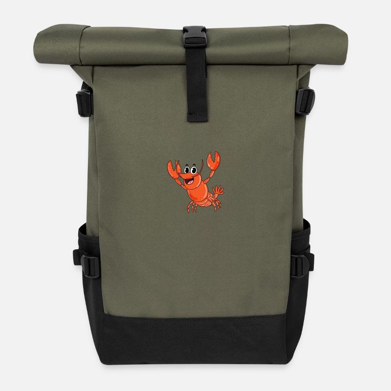 Hummer - Rolltop Rucksack - Olive/Schwarz