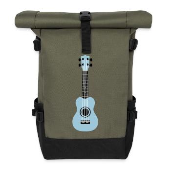 Ukulele - Rolltop Rucksack - Olive/Schwarz - Vorne