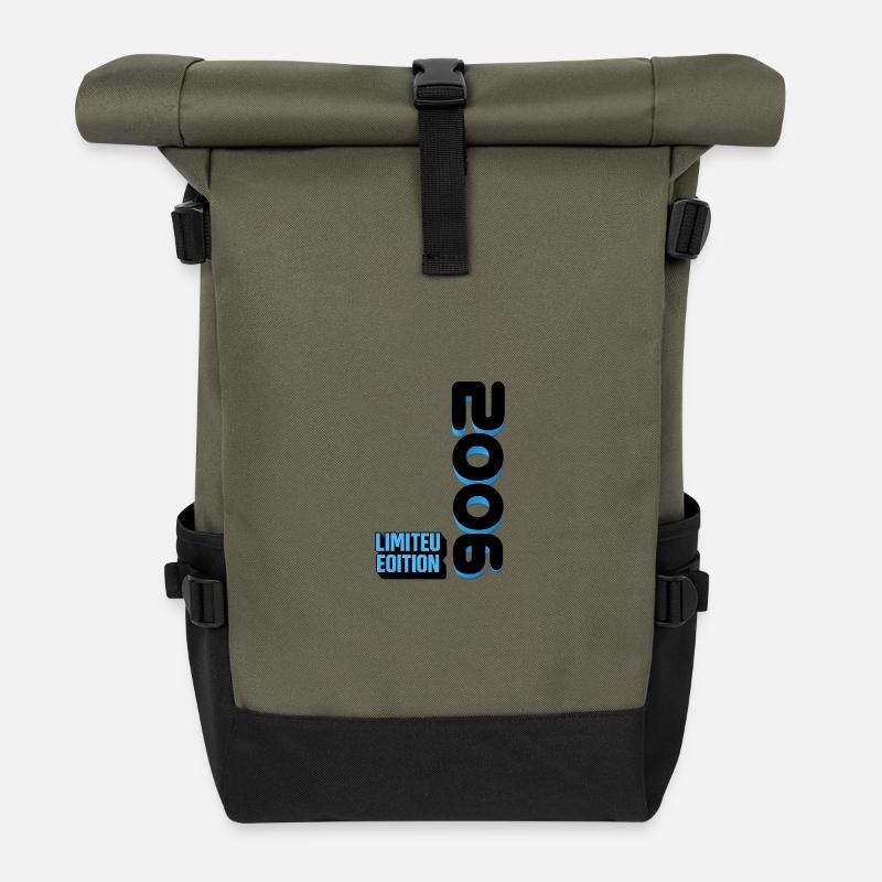 2006 LIMITED EDITION - Rolltop Rucksack - Olive/Schwarz