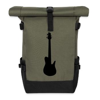 Bass - Rolltop Rucksack - Olive/Schwarz - Vorne
