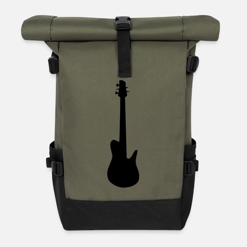 Bass - Rolltop Rucksack - Olive/Schwarz