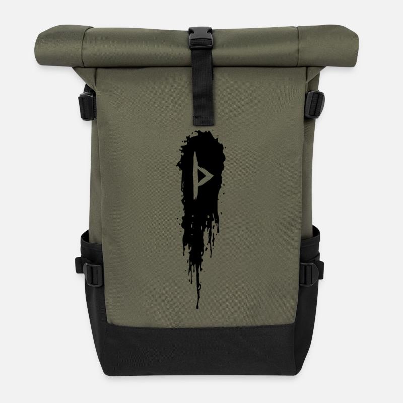 Thurisaz - Sac à dos roll top - olive/noir