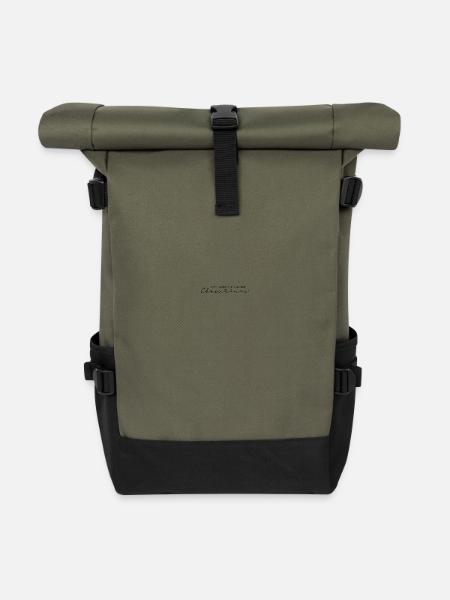 Have yourself a merry Christmas - Rolltop Rucksack - Olive/Schwarz