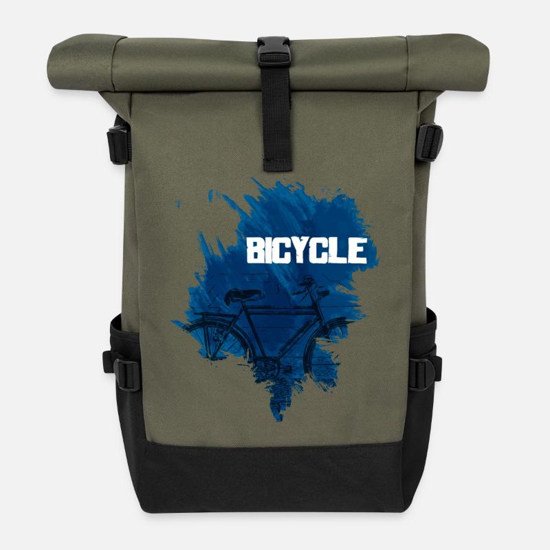 Bicycle - Rolltop Rucksack - Olive/Schwarz