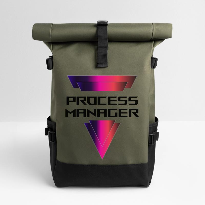 PROCESS Manager Roll Top Backpack
