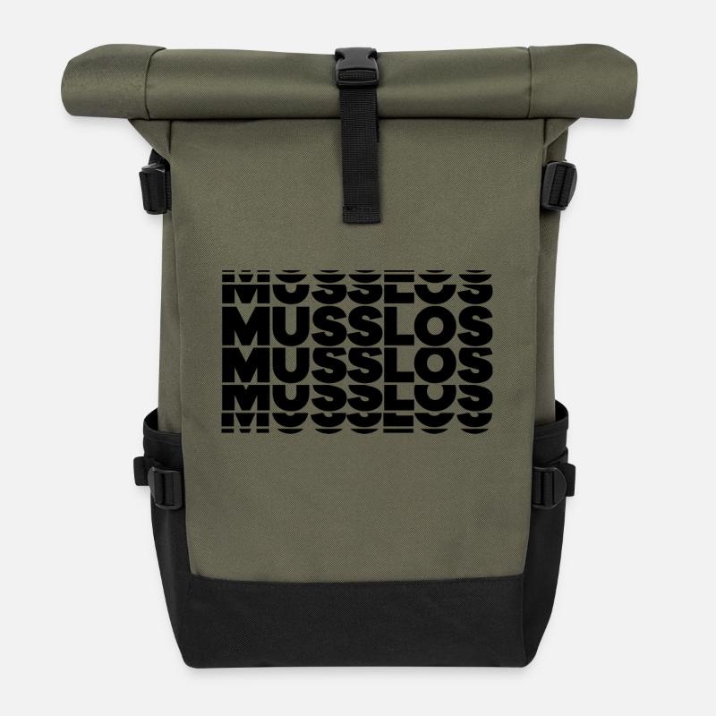 Muss Los - Rolltop Rucksack - Olive/Schwarz