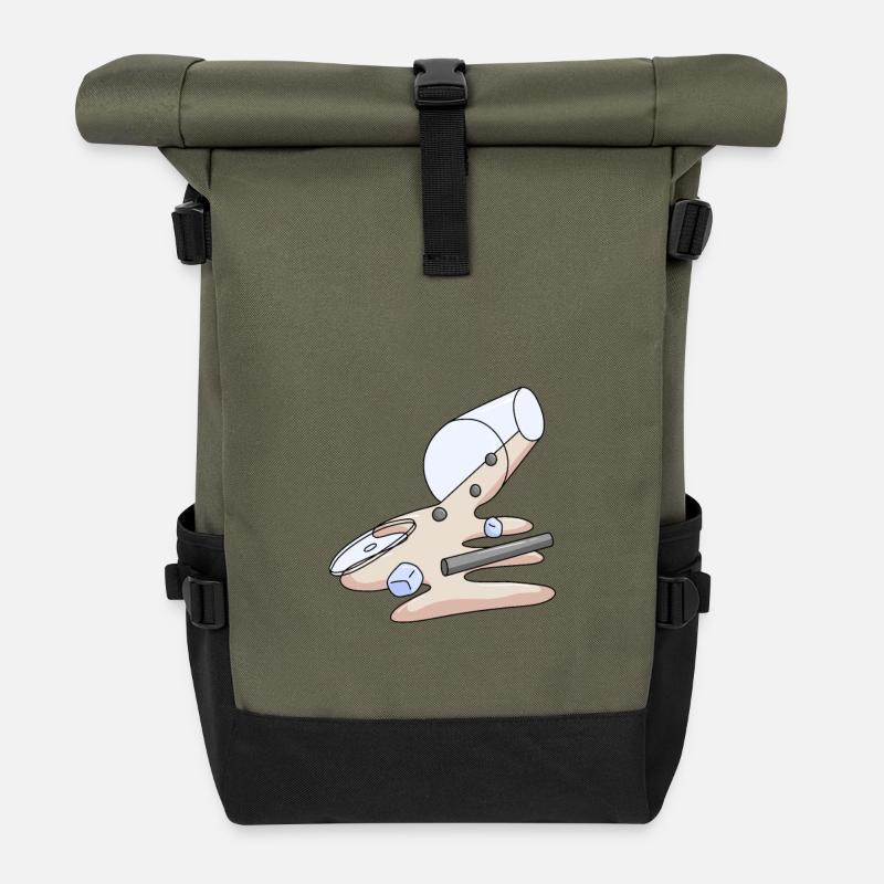 Bubbletea - Rolltop Rucksack - Olive/Schwarz