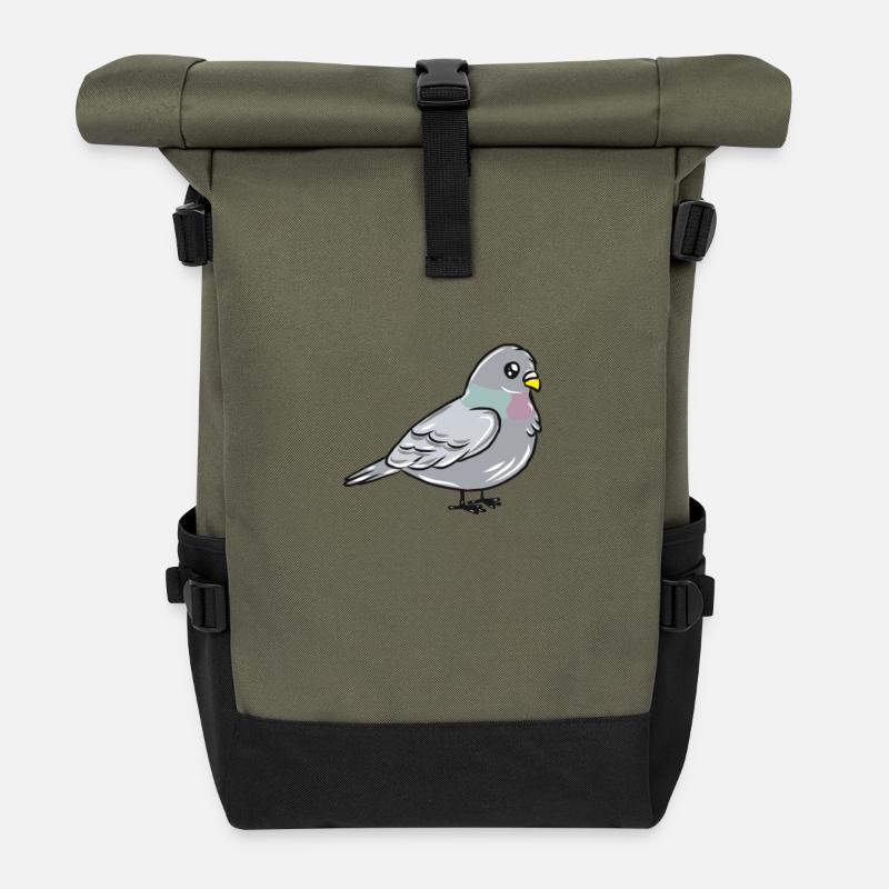 Taube - Rolltop Rucksack - Olive/Schwarz