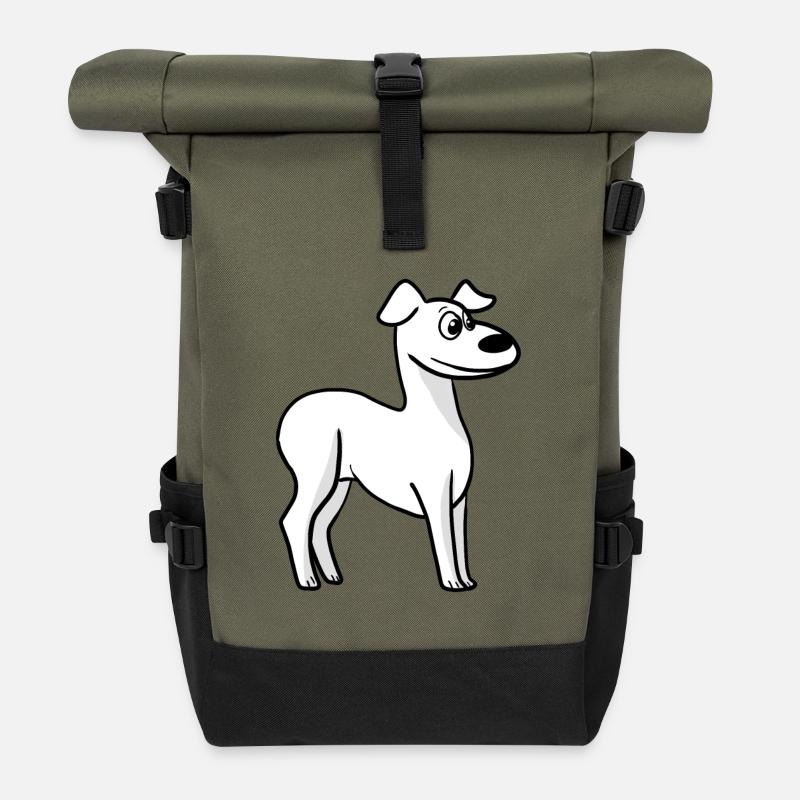 Whippet - Rolltop Rucksack - Olive/Schwarz